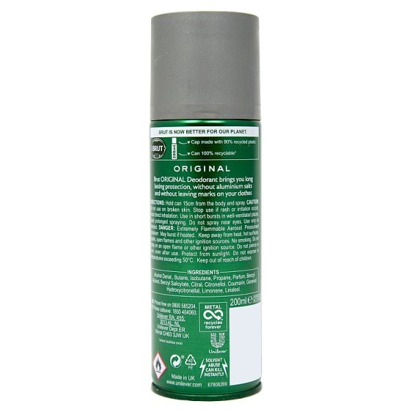 Brut Deodorant 200Ml