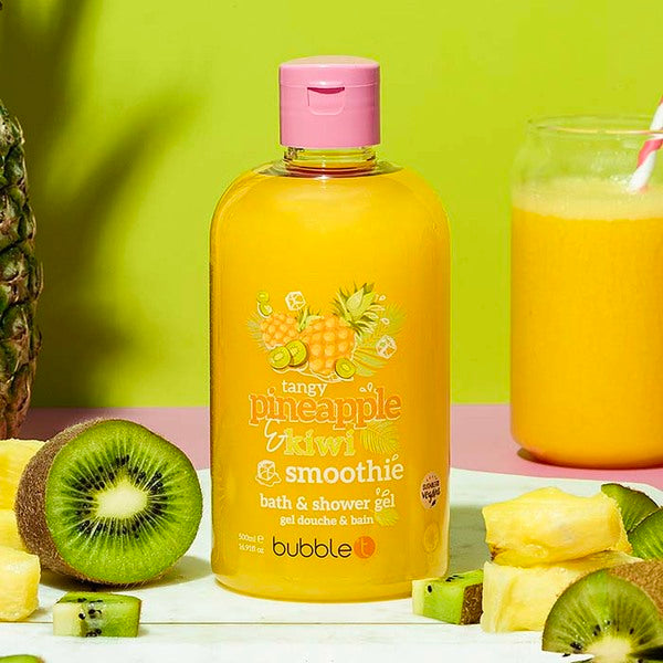 Bubble T Cosmetics Pineapple & Kiwi Body Wash 500Ml