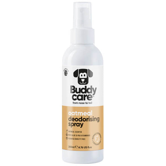 Buddycare - Dog Deodorising Spray - Oatmeal - 200Ml