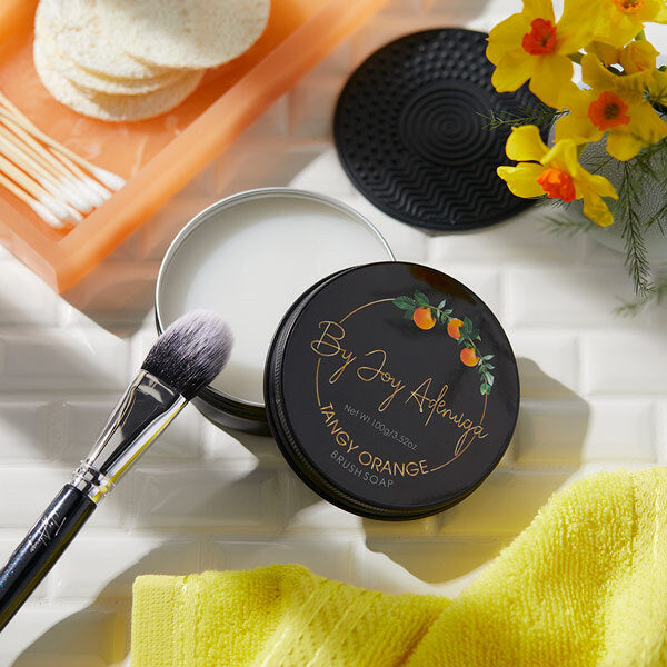 By Joy Adenuga Brush Soap In Tangy Orange