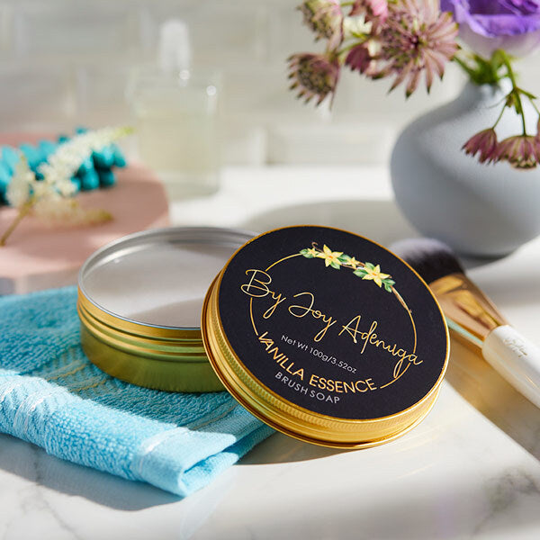 By Joy Adenuga Brush Soap In Vanilla Essence