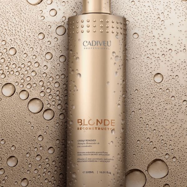 Cadiveu Blonde Reconstructor Greeny Remover Shampoo 500Ml