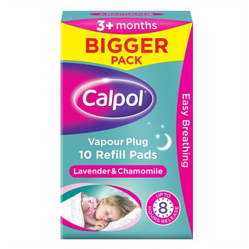 Calpol Vapour Plug Xl Pack 10 Refill Pads