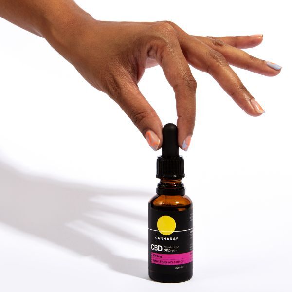 Cannaray Night Time Oil Drops 3000Mg 30Ml - Forest Fruit
