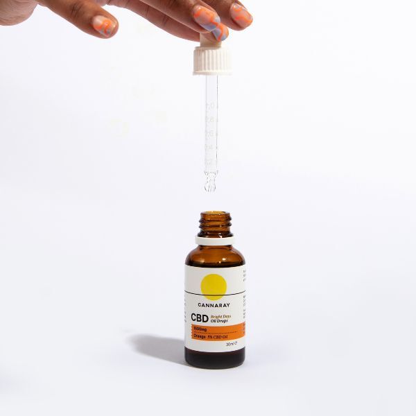 Cannaray Bright Days Oil Drops 1500Mg 30Ml - Orange