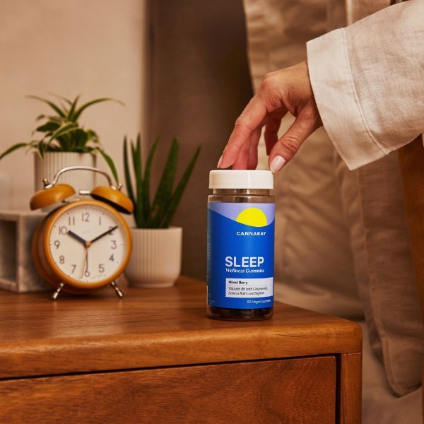 Cannaray Sleep Gummy (60 Count) - Mixed Berry