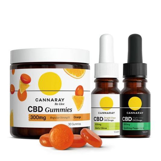 Cannaray Cbd Must-Haves Set