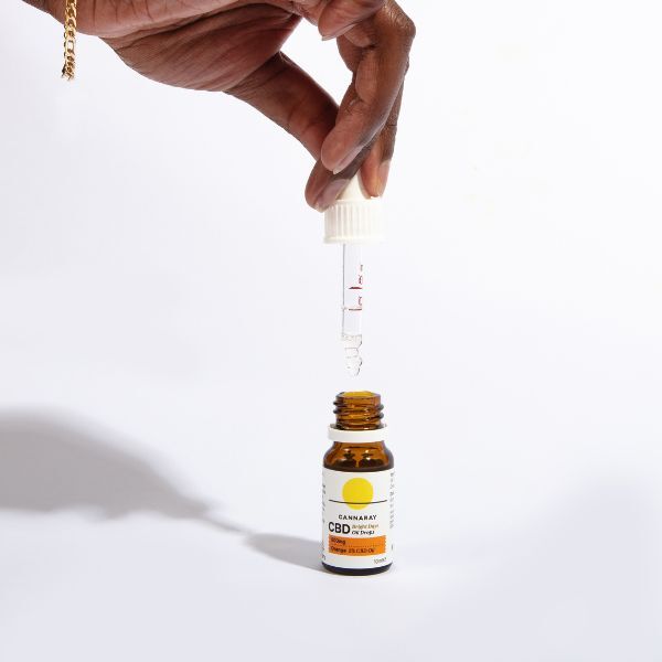 Cannaray Bright Days Oil Drops 500Mg 10Ml - Orange