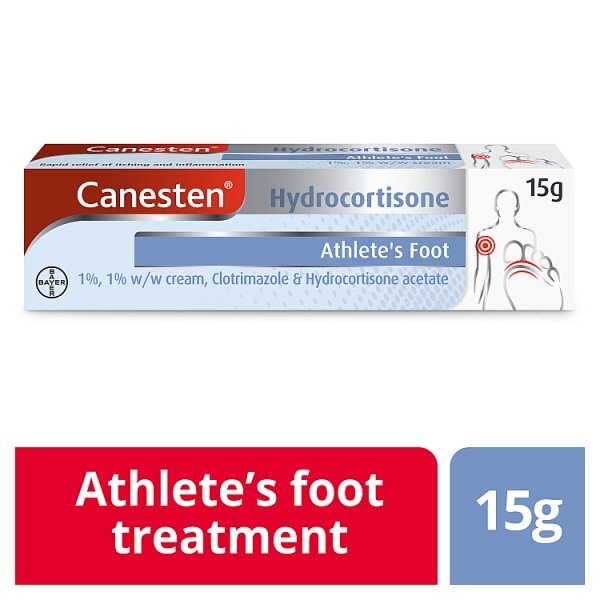 Canesten Athlete'S Foot 1% Fungal Cream 15G