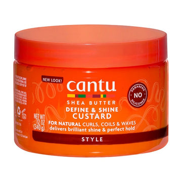 Cantu Shea Butter Natural Hair Define & Shine Custard 340G