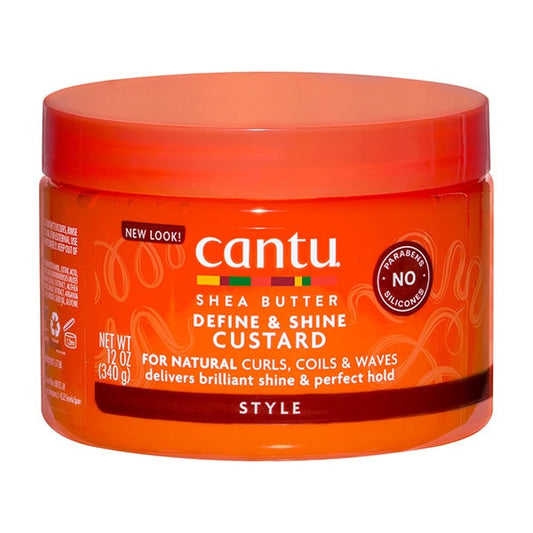 Cantu Shea Butter Natural Hair Define & Shine Custard 340G