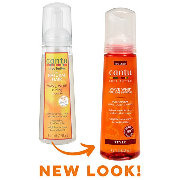 Cantu Natural Hair Wave Whip Curling Mousse 248Ml