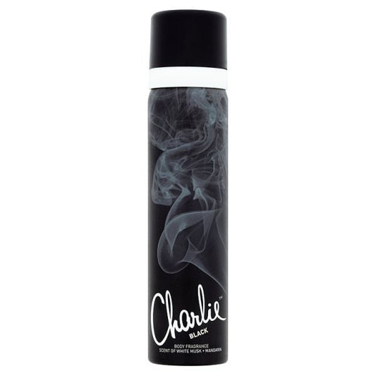 Charlie Black Body Spray 75Ml