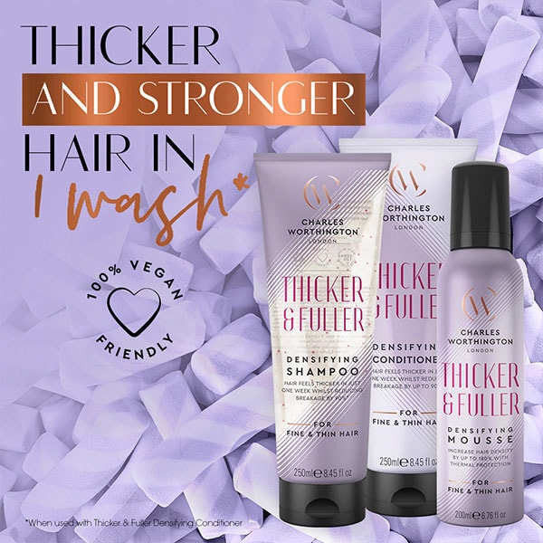 Charles Worthington Thicker And Fuller Shampoo 250Ml