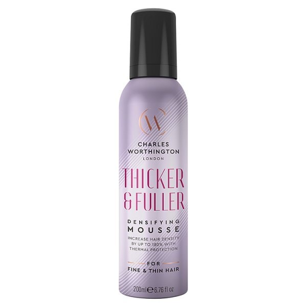 Charles Worthington Thickerandfuller Densifying Mousse 200Ml
