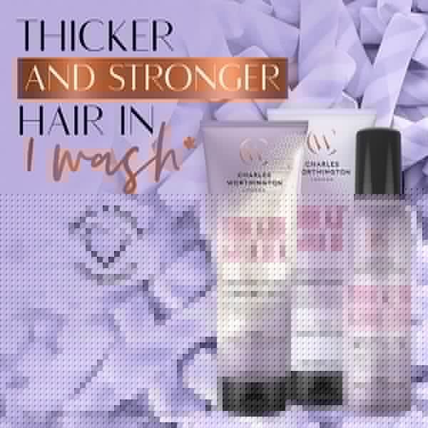 Charles Worthington Thickerandfuller Densifying Mousse 200Ml