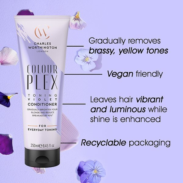 Charles Worthington Colourplex Toningviolet Conditioner250Ml
