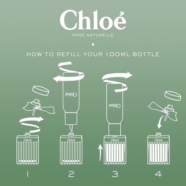 Chloé Rose Naturelle Eau De Parfum For Her 150Ml Refill