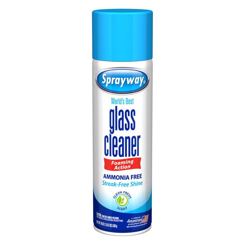 Sprayway Glass Cleaner Aerosol Ammonia-Free -19.oz