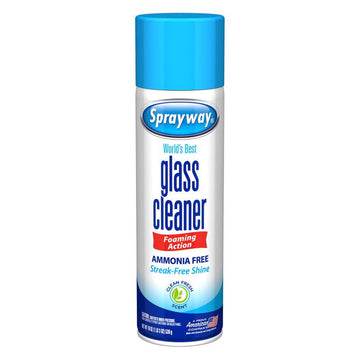 Sprayway Glass Cleaner Aerosol Ammonia-Free -19.oz