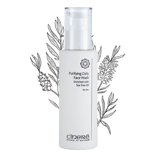 Cinere Purifying Daily Face Wash (Oily Skin) 150Ml