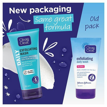 Clean & Clear Exfoliating Daily Wash 150Ml