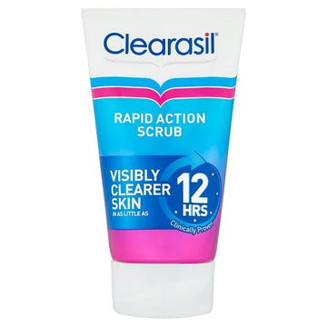 Clearasil Rapid Action Acne Exfoliating Face Scrub 125Ml