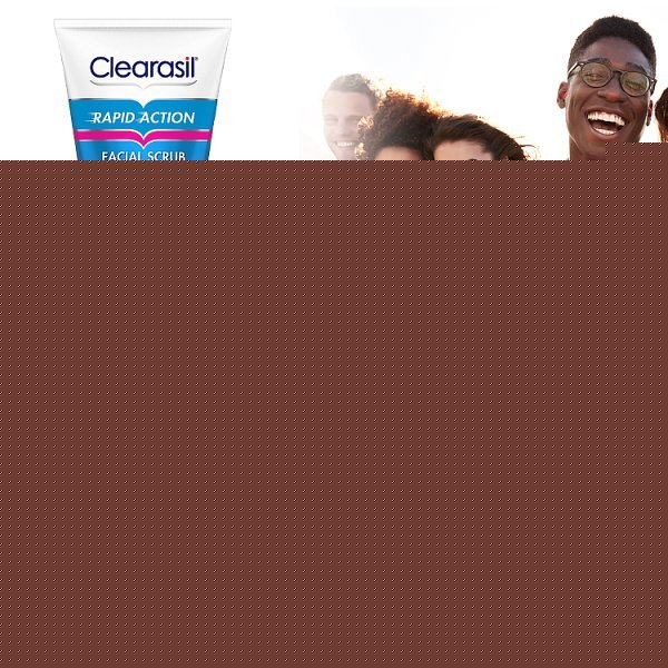 Clearasil Rapid Action Acne Exfoliating Face Scrub 125Ml