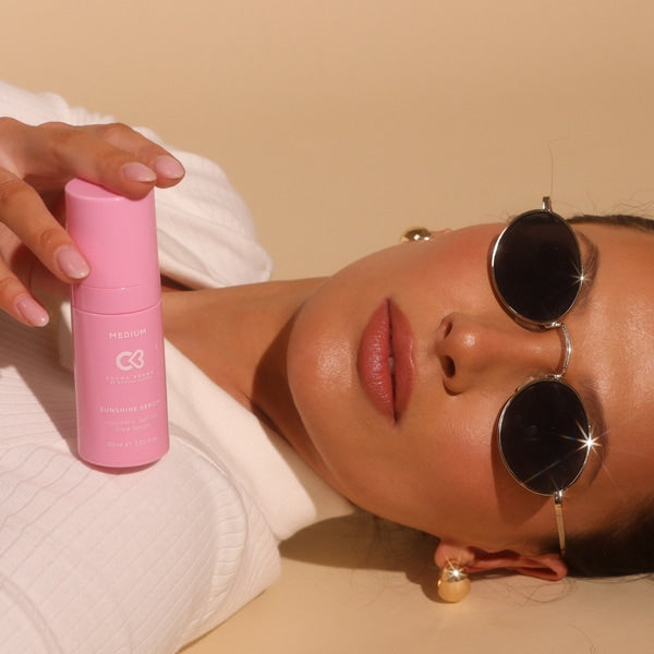 Sunshine Serum - Hyaluronic Self-Tan Face Serum In Medium