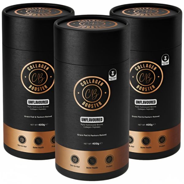 Collagen Booster Hydrolysed Bovine Collagen Powder Pack Of 3
