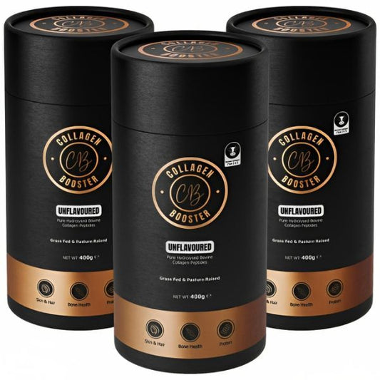 Collagen Booster Hydrolysed Bovine Collagen Powder Pack Of 3