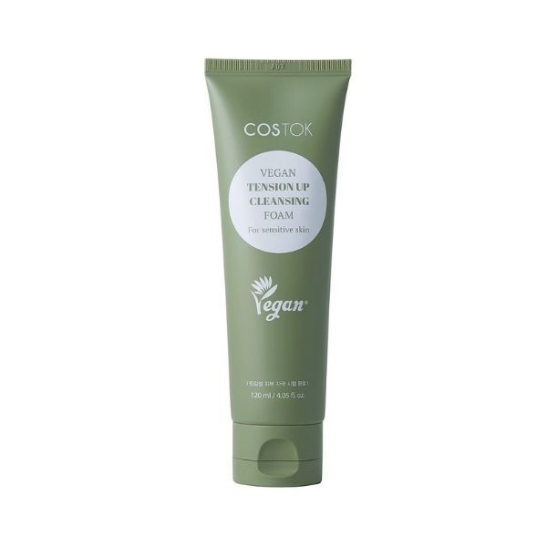 Costok Vegan Tension Up Cleansing Foam For Sensitive Skin