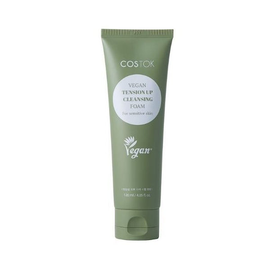 Costok Vegan Tension Up Cleansing Foam For Sensitive Skin