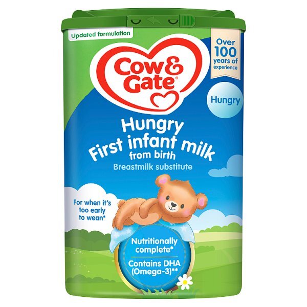 Cow & Gate Hungry First Baby Milk Formula From Birth 800G