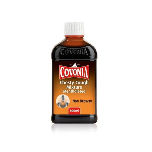 Covonia Chesty Cough Mixture Mentholated 300Ml