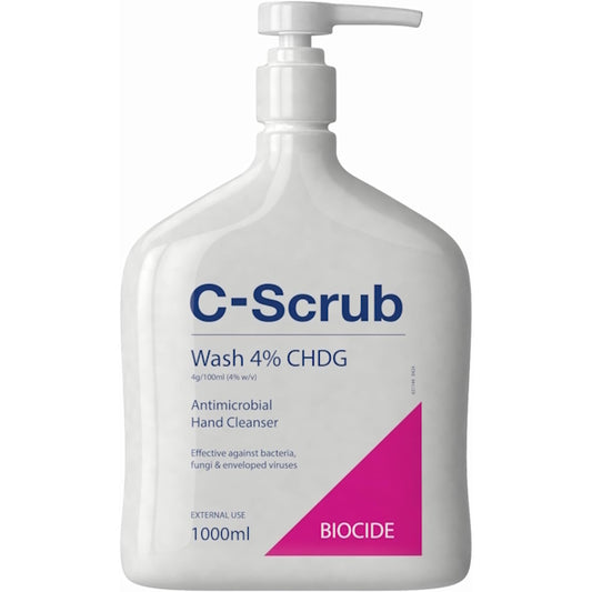 C-Scrub Antimicrobial Skin Cleanser - 1000Ml