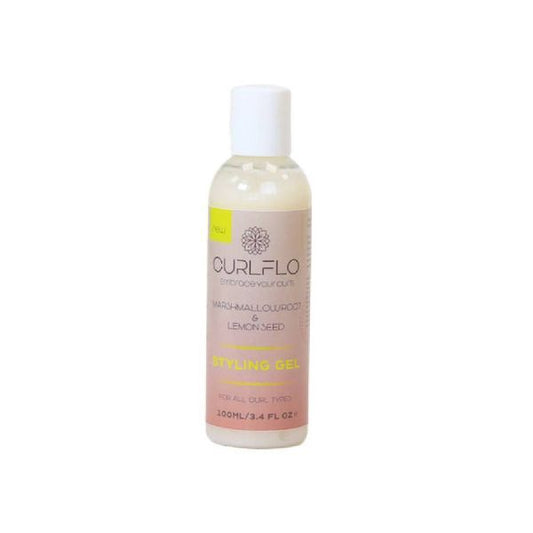 Curl Flo Marshmallow Root And Lemon Seed Styling Gel - 100Ml