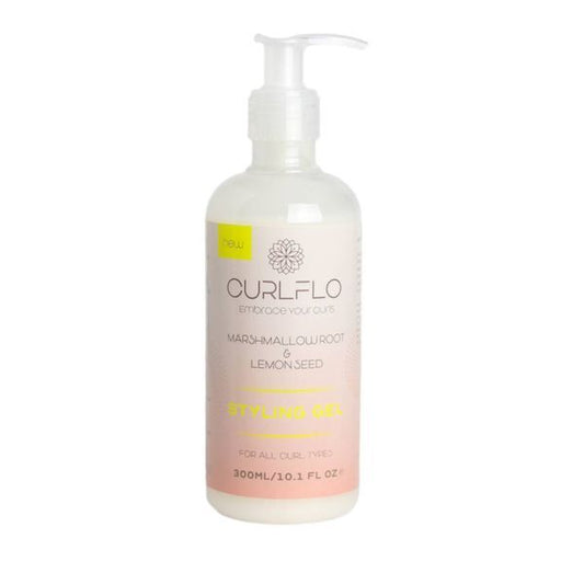 Curl Flo Marshmallow Root And Lemon Seed Styling Gel - 300Ml