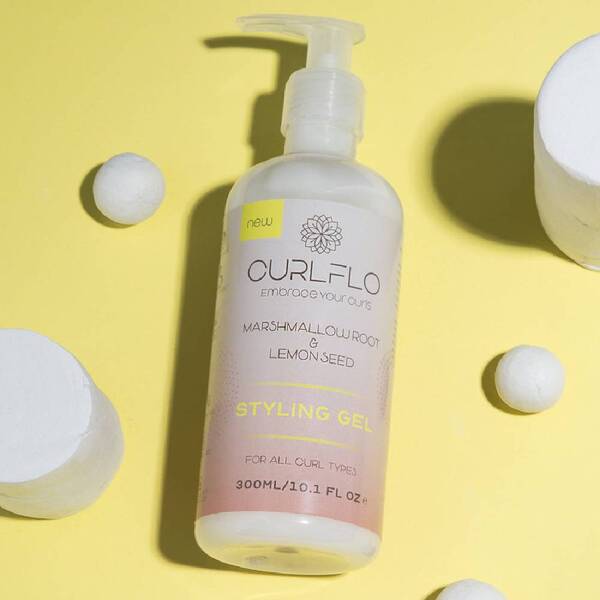 Curl Flo Marshmallow Root And Lemon Seed Styling Gel - 300Ml