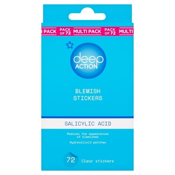 Deep Action Blemish Patches 72Pk