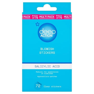 Deep Action Blemish Patches 72Pk