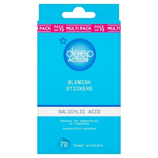 Deep Action Blemish Patches 72Pk