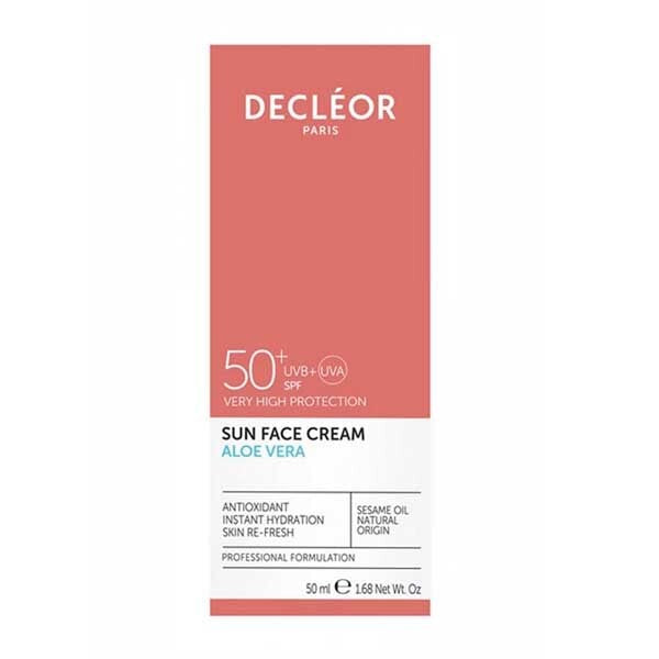 Decleor - Decleor Sun Face Cream 50Ml Spf50+ Aloe Vera