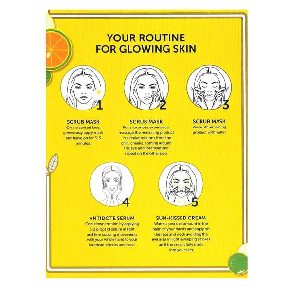 Decleor - Exfoliate Mask 50Ml Serum 10Ml, Sunkiss 50Ml