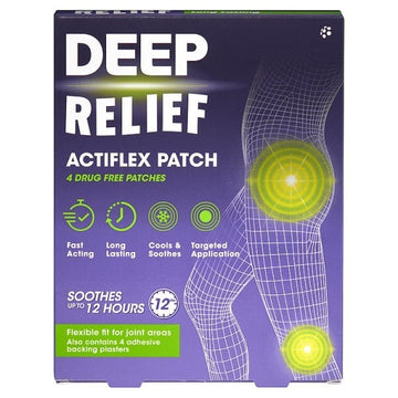 Deep Relief Actiflex Patches 4S