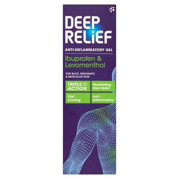 Deep Relief Anti-Inflammatory Pain Relief Gel 100G