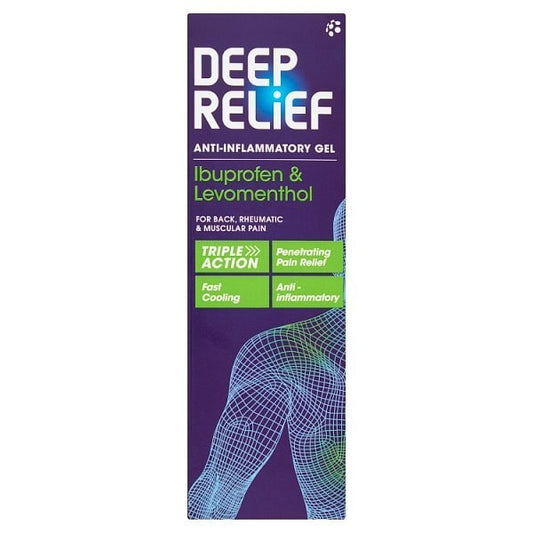 Deep Relief Anti-Inflammatory Pain Relief Gel 100G