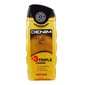 Denim Gold Triple Vitality Shower Gel 250Ml
