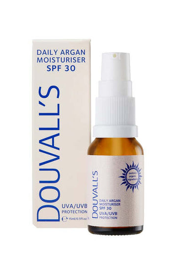 Douvall'S Argan Daily Moisturiser With Spf30 Uva/Uvb 15Ml