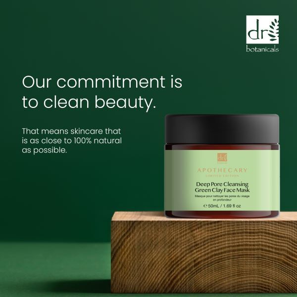 Dr.Botanicals Deep Pore Cleansing Green Clay Face Mask 50Ml